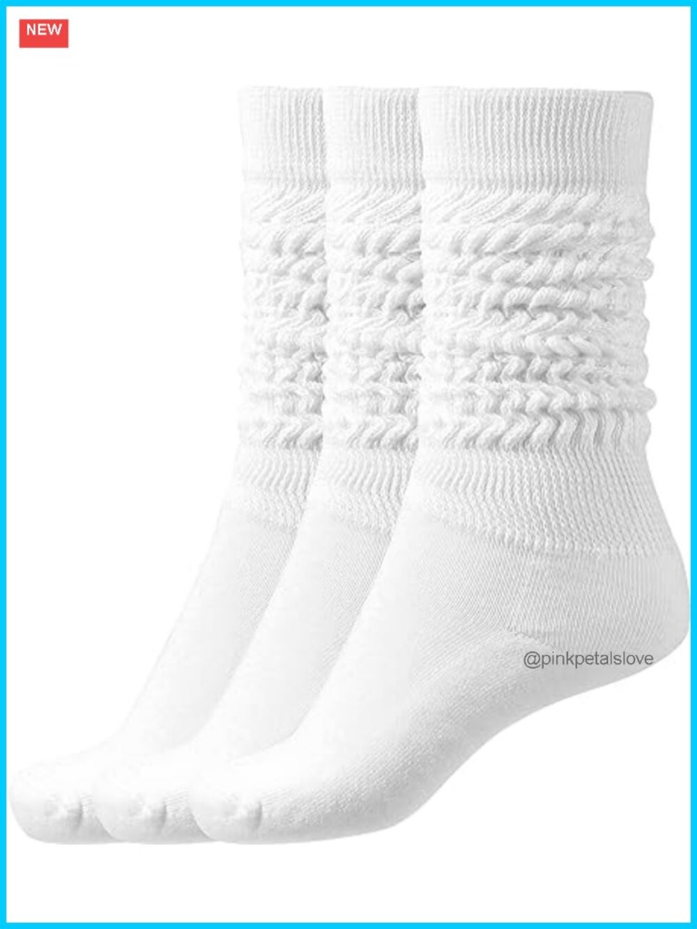 Slouch Socks Thigh High Knee High Polyester Spandex Soft Scrunch Women